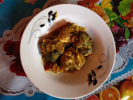 <b>carp fish curry</b>